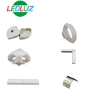 Online wholesale in sale T3-T8 aluminum profile for LED light bar recessed in drywall