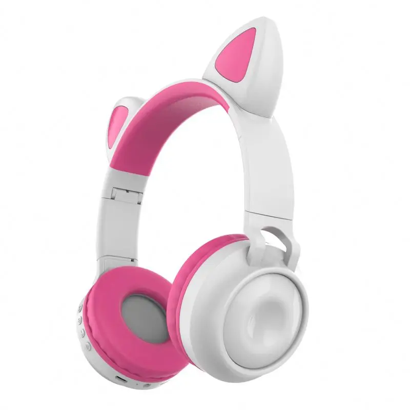 Hot Gift Handsfree Cute Wireless Headphones BT5.0 Wireless Headphone Funny Cat Ear Headphone, Pink,purple,black,white,green
Hot Gift Handsfree Cute Wireless Headphones BT5.0 Wireless Headphone Funny Cat Ear Headphone, Pink,purple,black,white,green