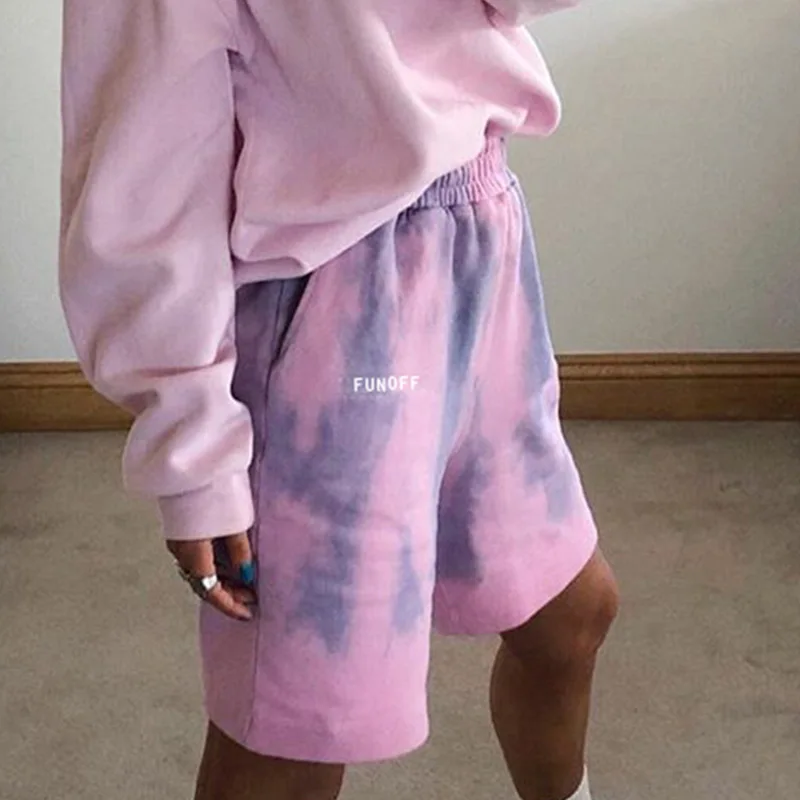 Summer New Arrivals Loose Pink Tie Dye High Waist Hot Sweat Shorts For Women Casual High Waist Sports Shorts
Summer New Arrivals Loose Pink Tie Dye High Waist Hot Sweat Shorts For Women Casual High Waist Sports Shorts