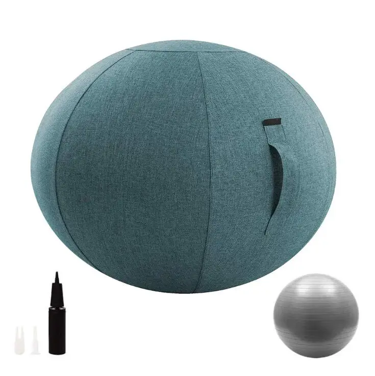 Hot sale custom size inflatable ball chair sitting exercise ball gym yoga fitness with cover
Hot sale custom size inflatable ball chair sitting exercise ball gym yoga fitness with cover