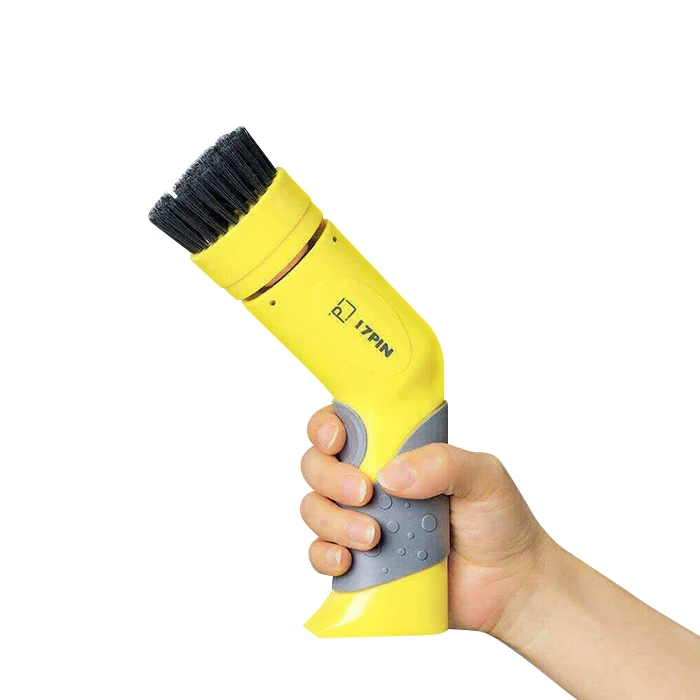 Electric Spin Toilet Floor Scrubber Cleaning Brush Cordless Toilet Scrubber Handheld Electric Cleaning Brush, White
Electric Spin Toilet Floor Scrubber Cleaning Brush Cordless Toilet Scrubber Handheld Electric Cleaning Brush, White