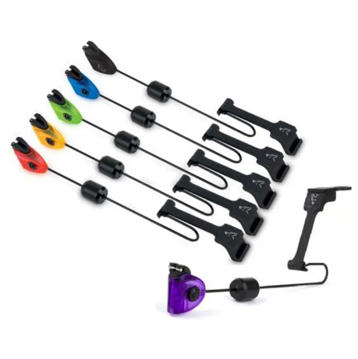LED light illuminated carp fishing swinger, Red,yellow,blue and green