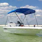 2019 New Affordable 4 bow black Stainless steel boat bimini tops and boat canopy bimini top for sale