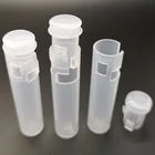 Best Selling Foodgrade Press and Turn Cap PVC Tube Packaging Custom Stickers Tube Transparent Plastic Tubes