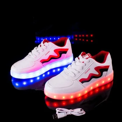 New fashion men's and women's rechargeable flash lights seven ghost step luminous shoes fluorescent shoes
New fashion men's and women's rechargeable flash lights seven ghost step luminous shoes fluorescent shoes