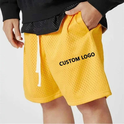 Custom Breathable Mesh Mens Fitness Basketball Shorts mens workout shorts men's elastic waist shorts, Multi color optional
Custom Breathable Mesh Mens Fitness Basketball Shorts mens workout shorts men's elastic waist shorts, Multi color optional