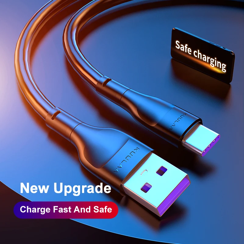 KUULAA Cheap Price 3A 2M Usb Type C Cable Usb Fast Charging Type C Fast Cable With Kuulaa Logo
KUULAA Cheap Price 3A 2M Usb Type C Cable Usb Fast Charging Type C Fast Cable With Kuulaa Logo