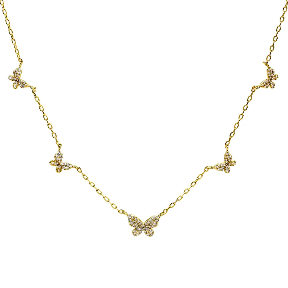 custom delicate crystal charming gold plated rhinestone butterfly chain necklaces for women ladie girls
custom delicate crystal charming gold plated rhinestone butterfly chain necklaces for women ladie girls