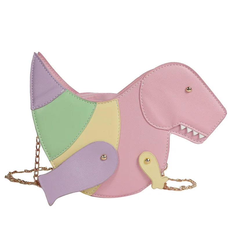 Cute Dinosaur Clutch Animal Handbags Messenger Bag Dinosaur Shoulder Purses PU Chain Crossbody Bag for Girl Women, 4 colors
Cute Dinosaur Clutch Animal Handbags Messenger Bag Dinosaur Shoulder Purses PU Chain Crossbody Bag for Girl Women, 4 colors