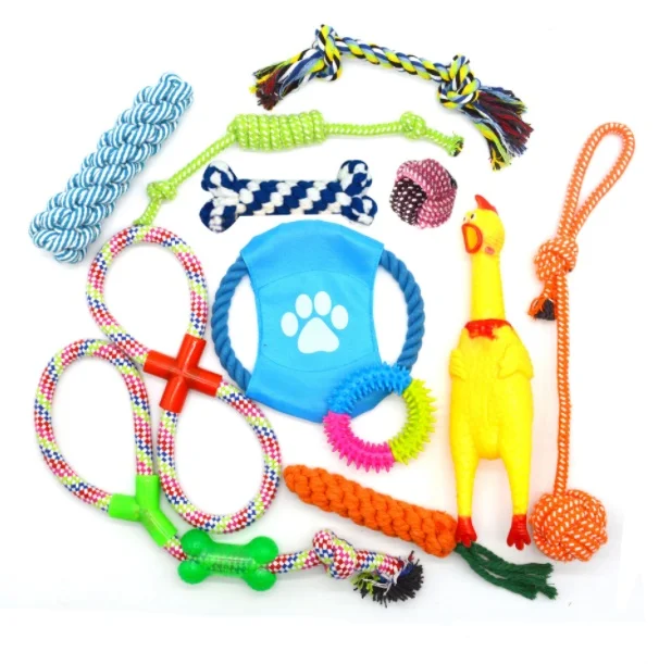 amazon hot style 12 pack pet dog rope pet toy dog chew ball rubber cotton rope, Blue & red&yellow
amazon hot style 12 pack pet dog rope pet toy dog chew ball rubber cotton rope, Blue & red&yellow
