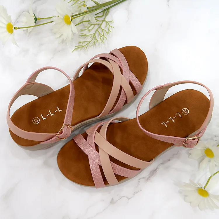 2021 classic latest comfortable soft Midsole ladies buckle Pathwork strap flat sandals for women and ladies, Black
2021 classic latest comfortable soft Midsole ladies buckle Pathwork strap flat sandals for women and ladies, Black