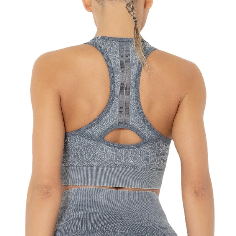 Hot Design Sexy Seamless Quick Dry Shockproof Running Sports Underwear Yoga Tops Women Gym Wear Bra, Customized colors
Hot Design Sexy Seamless Quick Dry Shockproof Running Sports Underwear Yoga Tops Women Gym Wear Bra, Customized colors