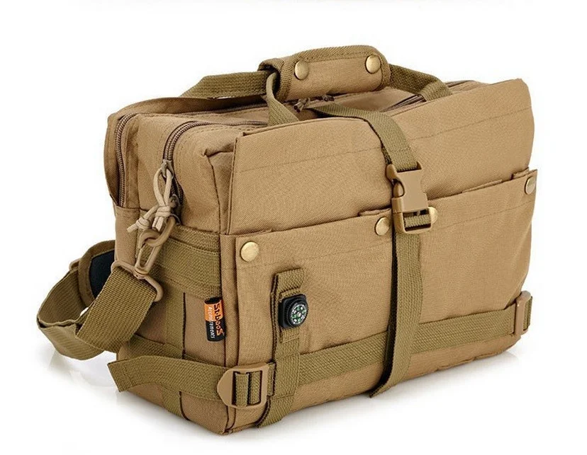 Tactical 600D Oxofrd Compass Computer Bag Military Camo Messenger Pack Laptop Bag, Black,tan,olive drab or customized
Tactical 600D Oxofrd Compass Computer Bag Military Camo Messenger Pack Laptop Bag, Black,tan,olive drab or customized