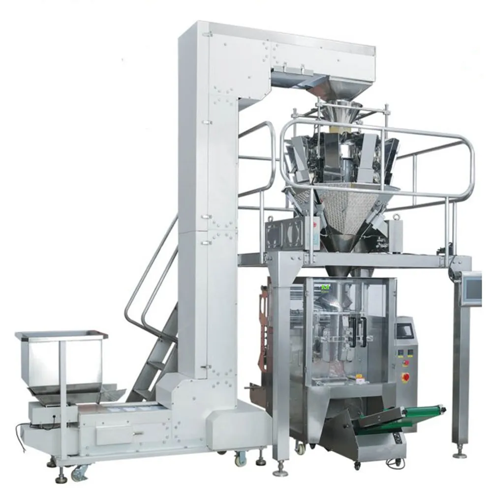 Full automatic food grade multi heads weighing type packing machine with good quality