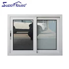 China manufacturer supply hurricane impact aluminum glass windows