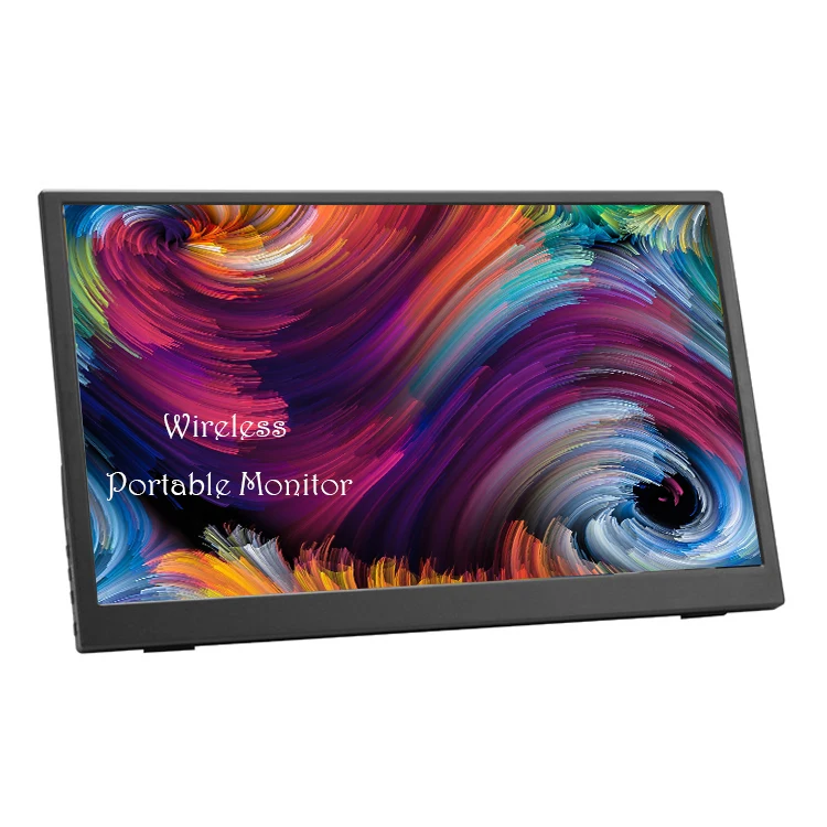 New Arrival 15.6 1080p ips usb c wifi lcd display wireless portable monitor, Black color
New Arrival 15.6 1080p ips usb c wifi lcd display wireless portable monitor, Black color