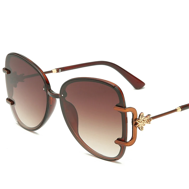 New high quality wholesale oversized little bee sunglasses PC with metal polarized sunglasses for womens
New high quality wholesale oversized little bee sunglasses PC with metal polarized sunglasses for womens