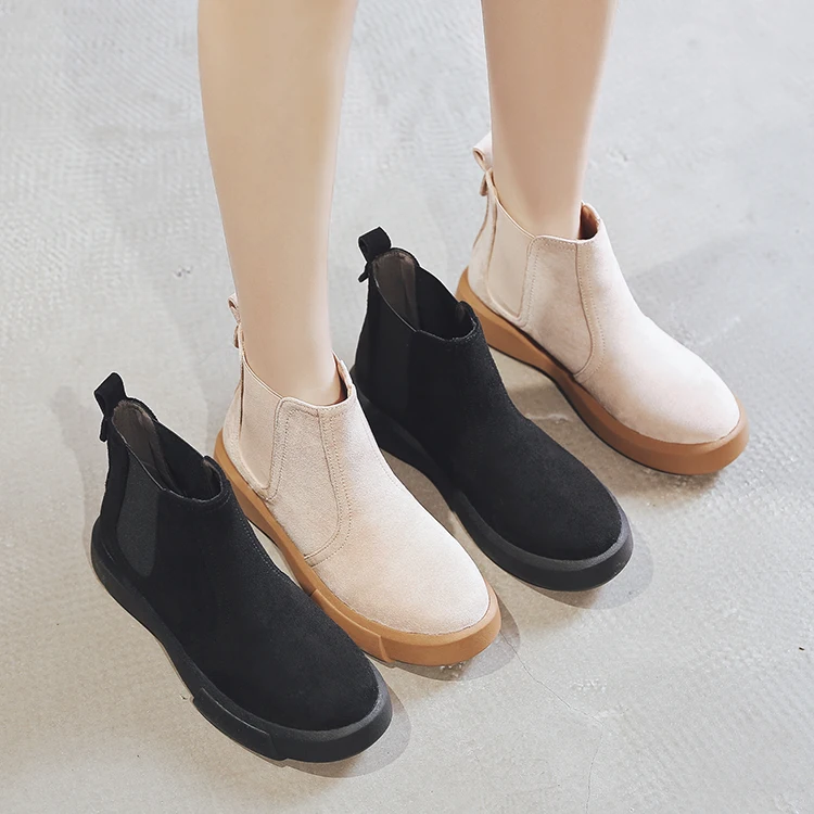 2021 shoes Fashion High Quality Comfortable Women Chelsea Boots Rubber Sole Boots For Autumn And Winter, Black, khaki
2021 shoes Fashion High Quality Comfortable Women Chelsea Boots Rubber Sole Boots For Autumn And Winter, Black, khaki