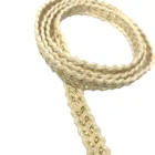 Custom cotton polyester braided webbing strap for decoration bag belt