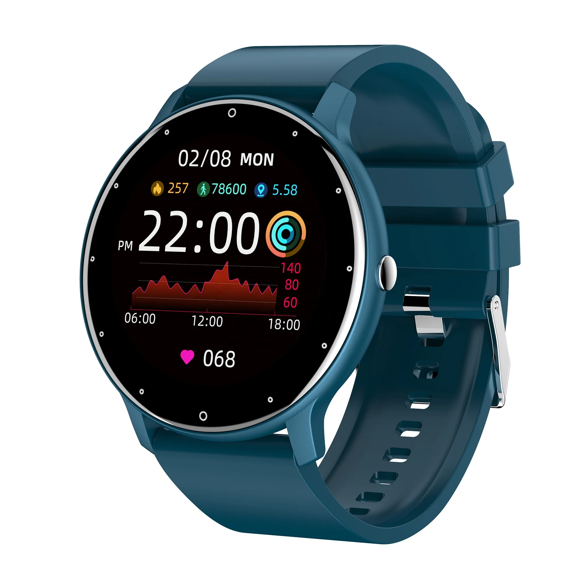 1.28 Inch IPS Touch Screen Heart Rate Blood Pressure Fitness Sport Smart Watch ZL02d Health Monitoring Smartwatch for Men Women
1.28 Inch IPS Touch Screen Heart Rate Blood Pressure Fitness Sport Smart Watch ZL02d Health Monitoring Smartwatch for Men Women