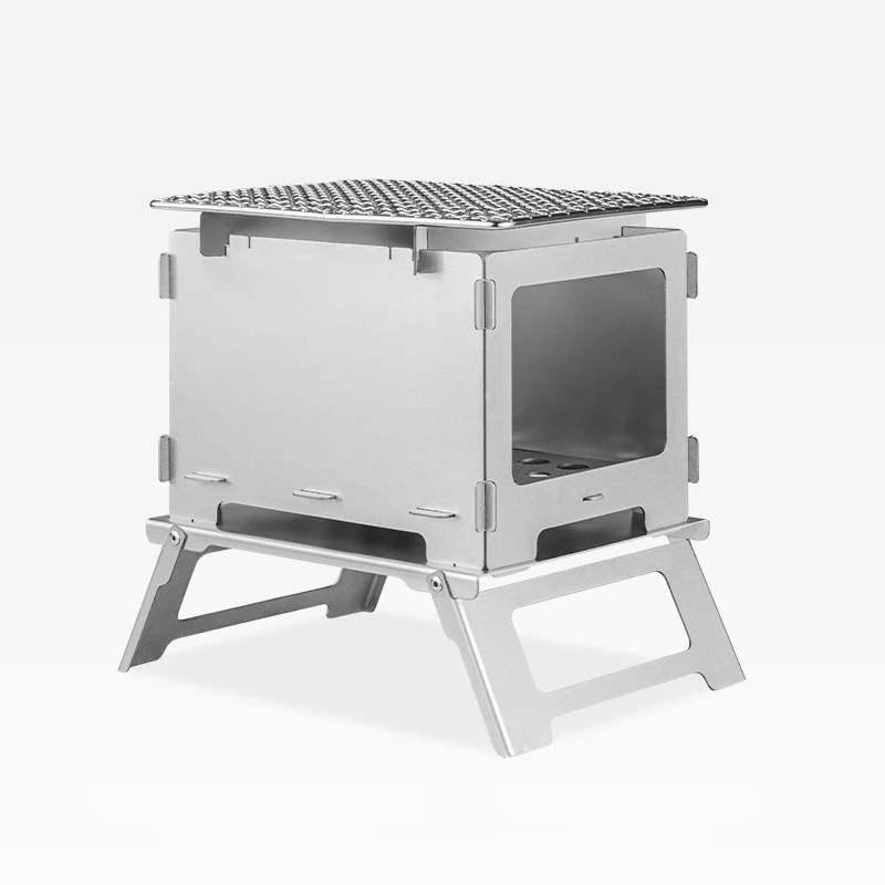 Outdoor Draagbare Bbq Grill Camping Familie Party Picknicks barbecue grill, Silver
Outdoor Draagbare Bbq Grill Camping Familie Party Picknicks barbecue grill, Silver