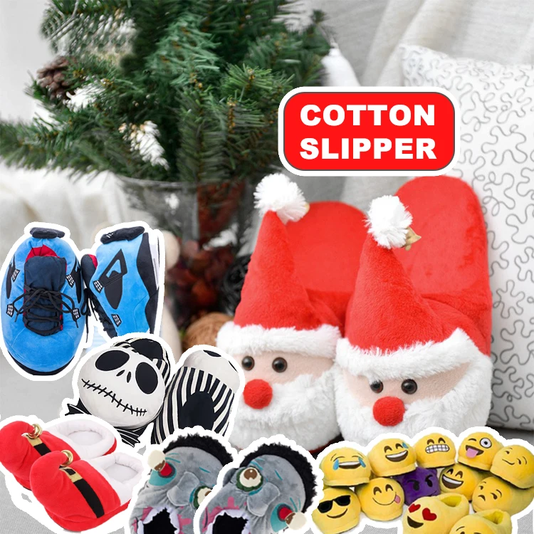 Cute Cartoon Bedroom Indoor Christmas Halloween Winter Warm Fluffy Plush Animal Women Kid Men Cotton House Home Slides Slipper
Cute Cartoon Bedroom Indoor Christmas Halloween Winter Warm Fluffy Plush Animal Women Kid Men Cotton House Home Slides Slipper