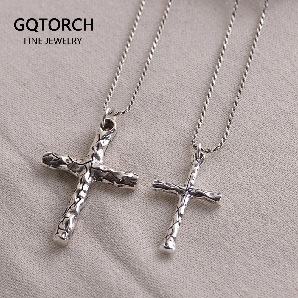 Real Pure 925 Sterling Silver Simple Cross Pendant For Men And Women Couples Viking Christian Jewelry
Real Pure 925 Sterling Silver Simple Cross Pendant For Men And Women Couples Viking Christian Jewelry