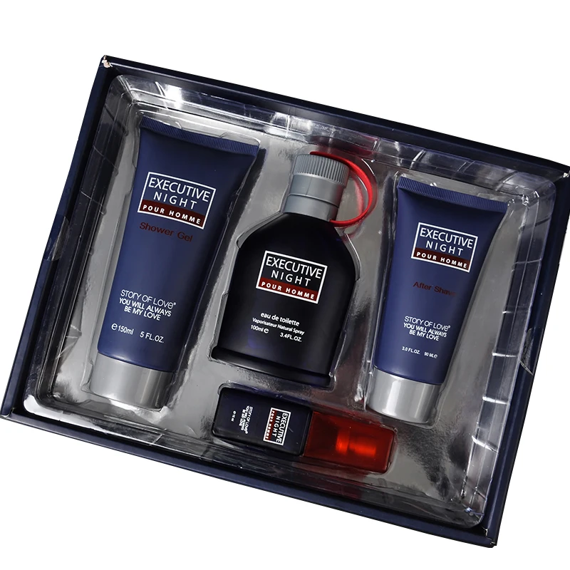 Men's perfume original shower gel toner hot sale three-piece moisturizing parfum custom logo men perfume set
Men's perfume original shower gel toner hot sale three-piece moisturizing parfum custom logo men perfume set
