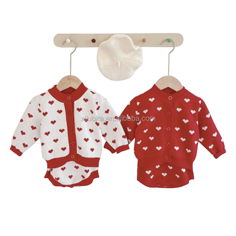 2021 Baby Children's Clothing Love Girl Baby Suit Cardigan Jacket Plus Baby Romper Two-piece Suit, Picture
2021 Baby Children's Clothing Love Girl Baby Suit Cardigan Jacket Plus Baby Romper Two-piece Suit, Picture
