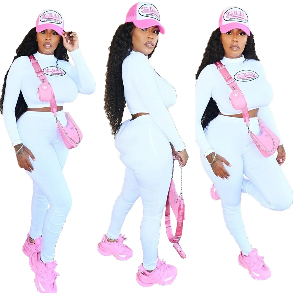 MIYU 2021 Fashionable White 2 Piece Set Women Outfits Workout Women Two Pieces Set Jogging Suits For Women
MIYU 2021 Fashionable White 2 Piece Set Women Outfits Workout Women Two Pieces Set Jogging Suits For Women