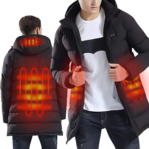 Sidiou Group Winter Mens Heating Jacket USB Charging Warm Lightweight Down Jacket Coat Self Heated Jacket, As your request
Sidiou Group Winter Mens Heating Jacket USB Charging Warm Lightweight Down Jacket Coat Self Heated Jacket, As your request