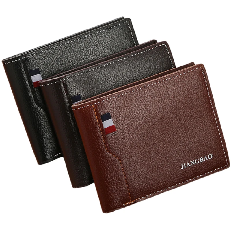 Hot Selling Bifold PU Leather Wallet For Men Short Purse Credit Card Holders European And American Style Man Slim Wallet
Hot Selling Bifold PU Leather Wallet For Men Short Purse Credit Card Holders European And American Style Man Slim Wallet