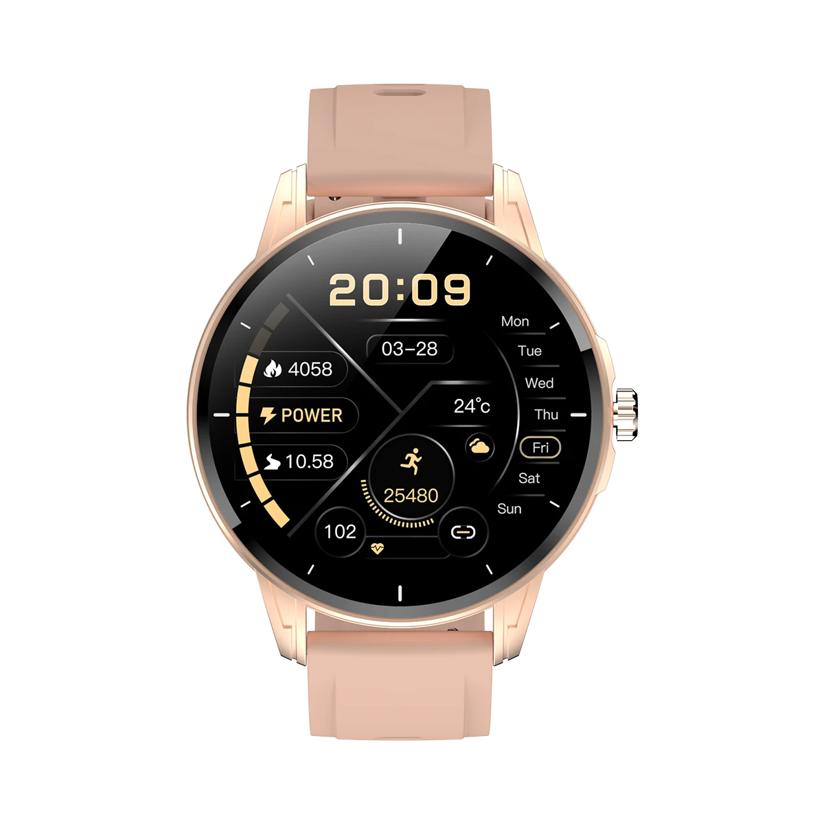 H36 SmartWatch IP67 Waterproof Full Touch Round Screen Heart Rate Blood Pressure Monitoring SmartWatch
H36 SmartWatch IP67 Waterproof Full Touch Round Screen Heart Rate Blood Pressure Monitoring SmartWatch