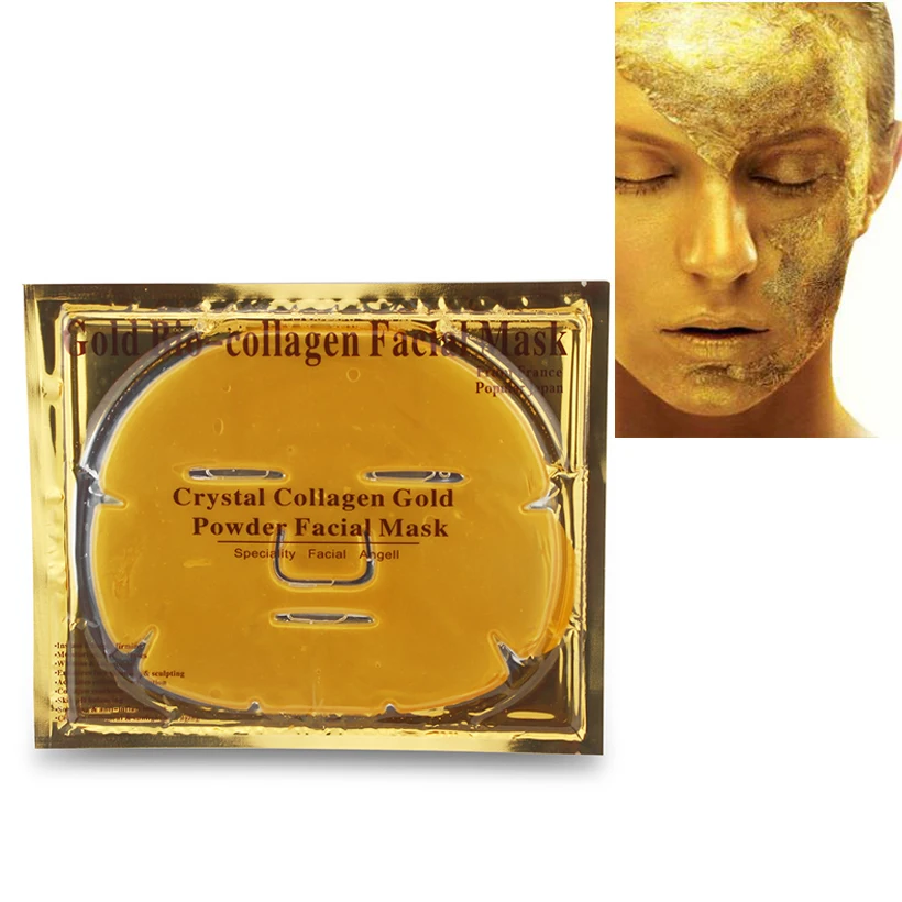 Gold Collagen Face Mask Crystal Gold Collagen Facial Masks Moisturizing Whitening Anti-aging Skin Care Oil-control Cosmenic Mask
Gold Collagen Face Mask Crystal Gold Collagen Facial Masks Moisturizing Whitening Anti-aging Skin Care Oil-control Cosmenic Mask