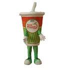 Top sale 2020 drink cup costume custom mascot costumes for Adult