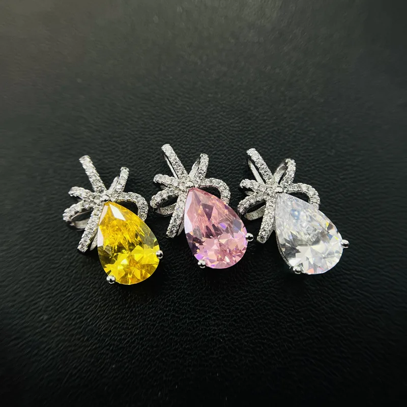 Ribbon Love Water Drop Ice Big Color Diamond Female Pink Yellow 5A Zircon Pendant Crown Neck Jewelry Luxury Exaggeration, Pink/yellow/white/oem
Ribbon Love Water Drop Ice Big Color Diamond Female Pink Yellow 5A Zircon Pendant Crown Neck Jewelry Luxury Exaggeration, Pink/yellow/white/oem