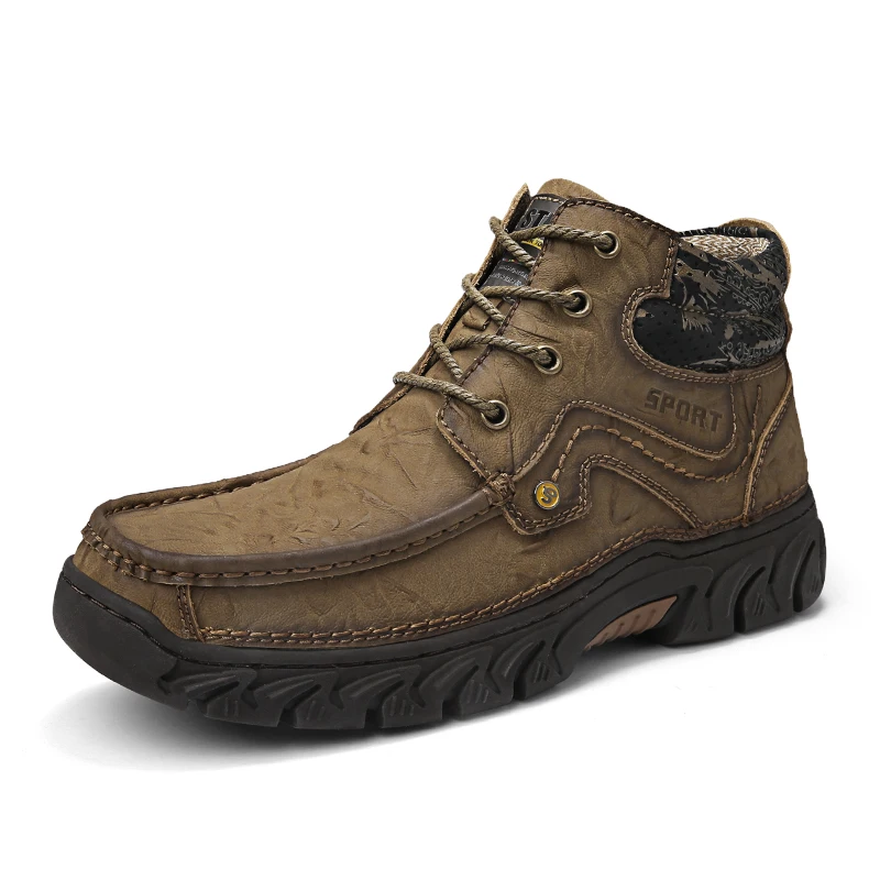 dropshipping men's boots chunky high quality hunting boots for men genuine leather mens hiking boots, Black, light-brown, dark-brown, khaki
dropshipping men's boots chunky high quality hunting boots for men genuine leather mens hiking boots, Black, light-brown, dark-brown, khaki
