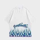 Hop Wholesale Fashion Street Round Neck Funny Oversize Hip Hop 100% Cotton Plain Mens T-shirts