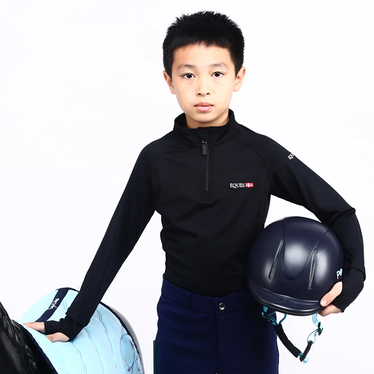 High Quality Fashion Design Sports Shirts New Elegant Horse Riding kids Clothing long sleeve top
High Quality Fashion Design Sports Shirts New Elegant Horse Riding kids Clothing long sleeve top