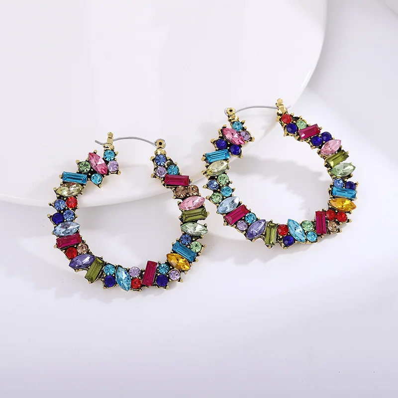 Bohemian Handmade Natural Stone Earrings For Women Korean Fashion Elegant Retro Holiday Hoop Earrings Jewelry Party Gifts
Bohemian Handmade Natural Stone Earrings For Women Korean Fashion Elegant Retro Holiday Hoop Earrings Jewelry Party Gifts