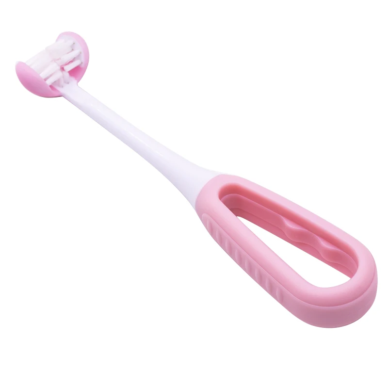 oral care u shape toothbrush for kids wrapped children's 3 sided tooth brush toothbrush, Pink blue yellow
oral care u shape toothbrush for kids wrapped children's 3 sided tooth brush toothbrush, Pink blue yellow