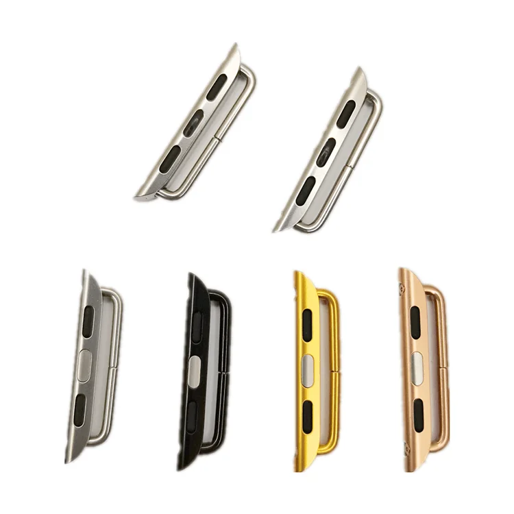 Suitable for Apple watchband connector iwatch6/SE sports version 5/4/3CNC stainless steel metal universal elbow adapter
Suitable for Apple watchband connector iwatch6/SE sports version 5/4/3CNC stainless steel metal universal elbow adapter