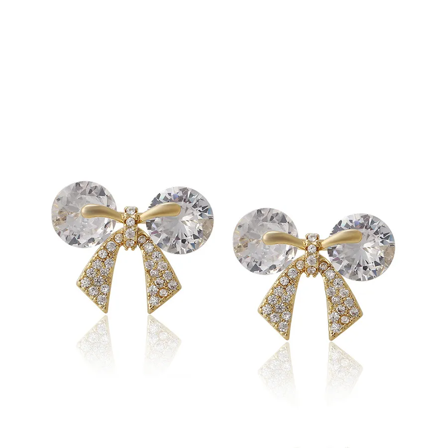 E-1573 xuping jewelry 2021 new trend bow full diamond simple and compact female temperament earrings
E-1573 xuping jewelry 2021 new trend bow full diamond simple and compact female temperament earrings