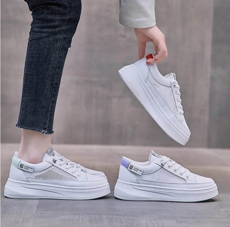 2021 Custom Fashion Breathable Mesh Upper Small White Platform Casual Sneakers Shoes for Women, Orange/green/grey
2021 Custom Fashion Breathable Mesh Upper Small White Platform Casual Sneakers Shoes for Women, Orange/green/grey