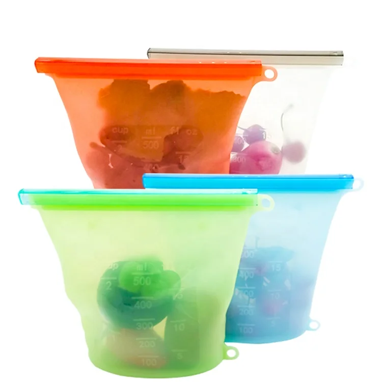 Leakproof Reusable Storage Bags 500ML 87g Reusable Freezer Bags Lunch Bags for Food Marinate Meat Fruit, Clear,blue,green,red
Leakproof Reusable Storage Bags 500ML 87g Reusable Freezer Bags Lunch Bags for Food Marinate Meat Fruit, Clear,blue,green,red