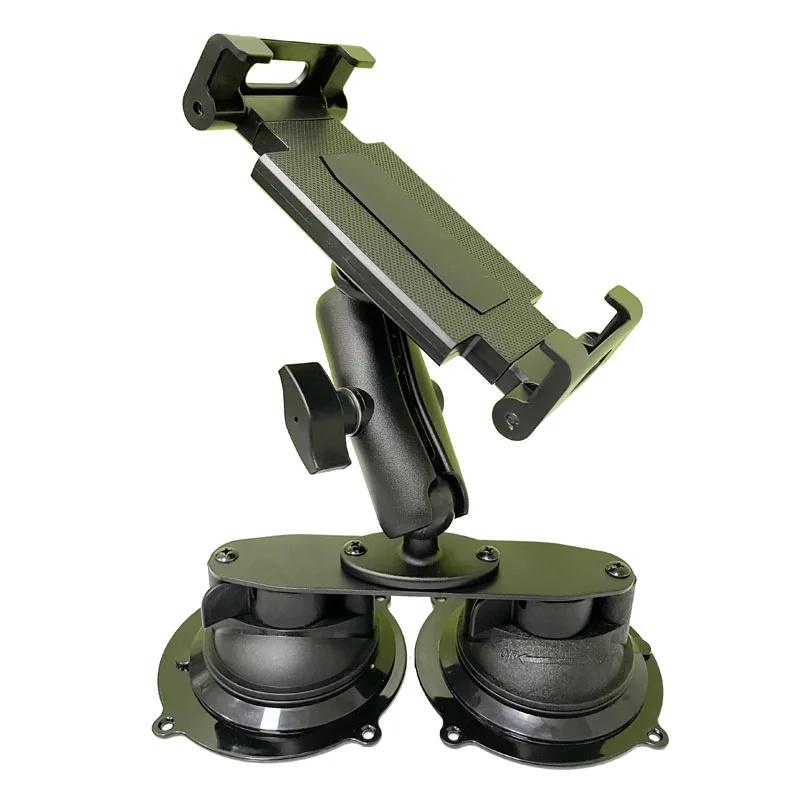 Heavy Duty Double 2 Suction Cups Long Neck Adjustable Rotation Industrial Tablet Mount Truck Tablet Holder
Heavy Duty Double 2 Suction Cups Long Neck Adjustable Rotation Industrial Tablet Mount Truck Tablet Holder