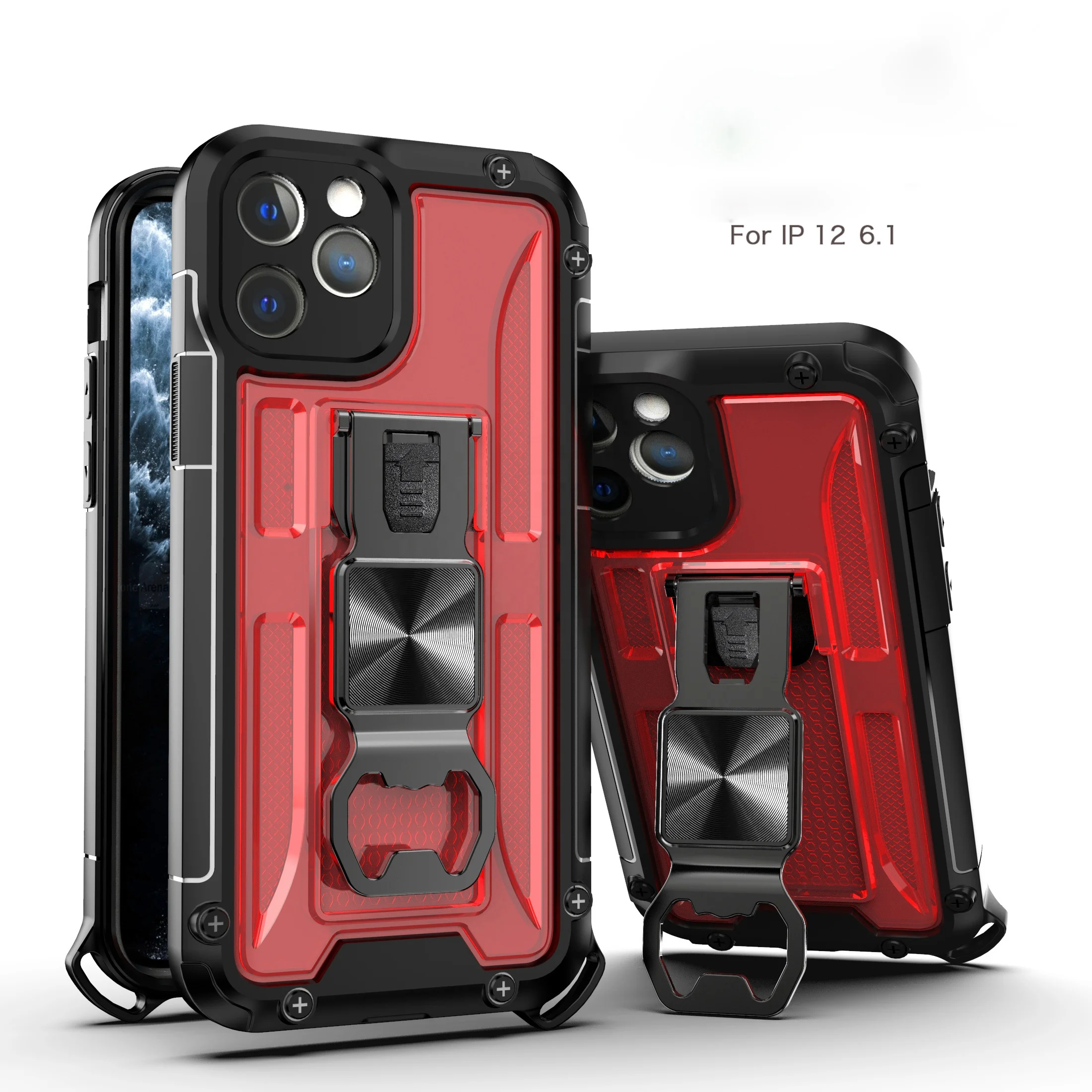 High Quality Durable Shockproof Mobile Phone Cover Kickstand Cell Phone Case For IPhone 12, Multi
High Quality Durable Shockproof Mobile Phone Cover Kickstand Cell Phone Case For IPhone 12, Multi