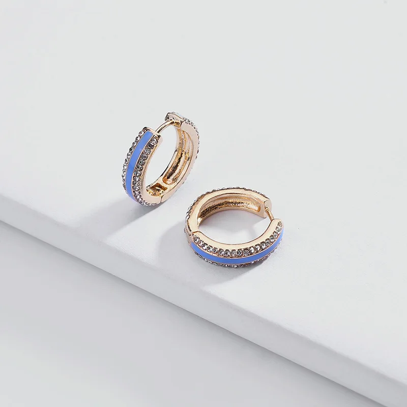 2021 European Fashion Jewelry Colorful Oil Drop Earrings Trendy Pattern Hoop Earrings
2021 European Fashion Jewelry Colorful Oil Drop Earrings Trendy Pattern Hoop Earrings