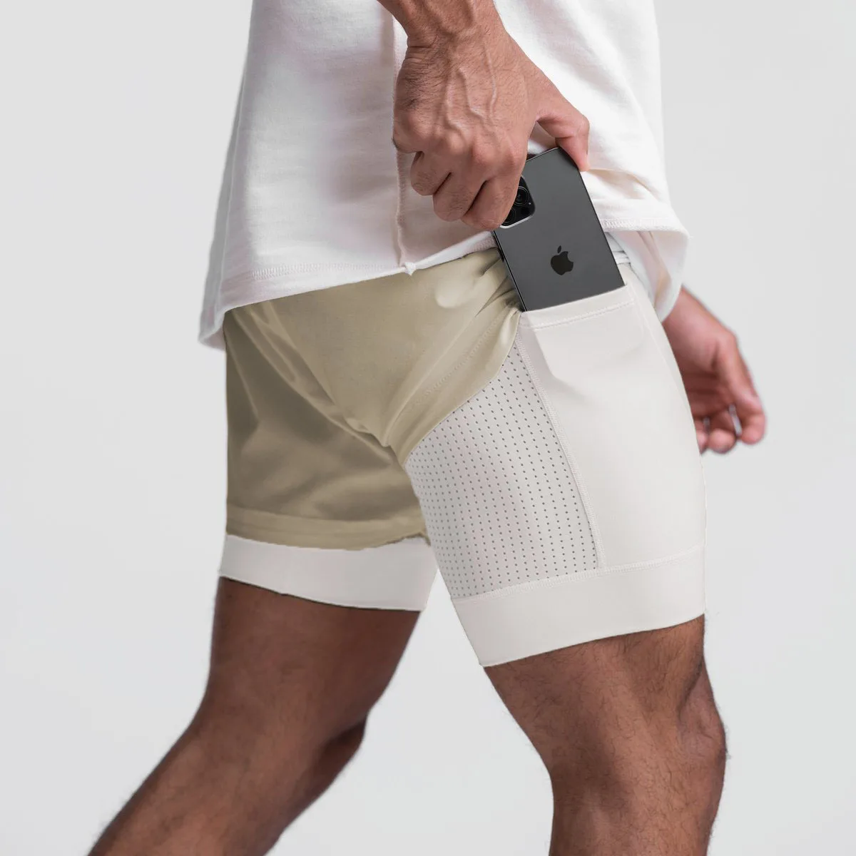 2 In 1 Fitness Sweat Men Short Custom Men's Workout Running Nylon Training Gym Basketball Shorts With Pockets
2 In 1 Fitness Sweat Men Short Custom Men's Workout Running Nylon Training Gym Basketball Shorts With Pockets