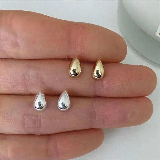 Rainbowking Classic Design 18K Fine Jewelry 925 Sterling Silver Drop Earrings Female Simple Fashion Ins Style Earrings
Rainbowking Classic Design 18K Fine Jewelry 925 Sterling Silver Drop Earrings Female Simple Fashion Ins Style Earrings